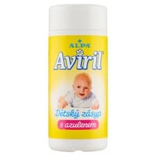 Alpa Aviril Dětský zásyp s azulenem 100g