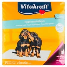 Vitakraft Hygienické podložky pro štěňata 60 x 60 cm 15 ks