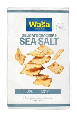 Wasa Delicate Crackers mořská sůl