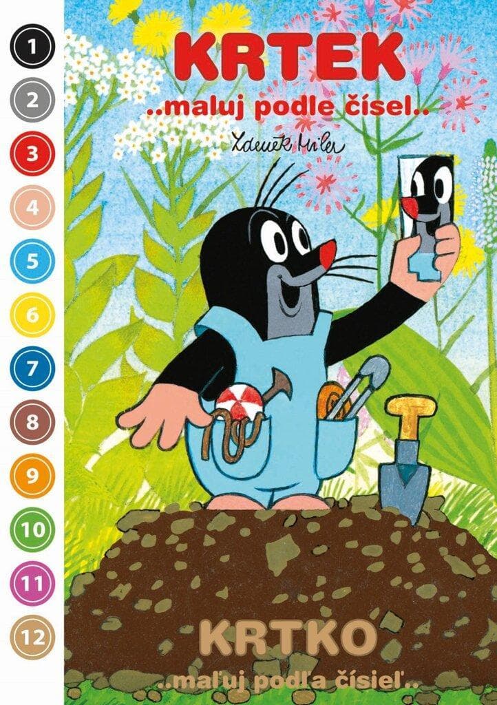 Akim Krtek Maluj podle čísel A5