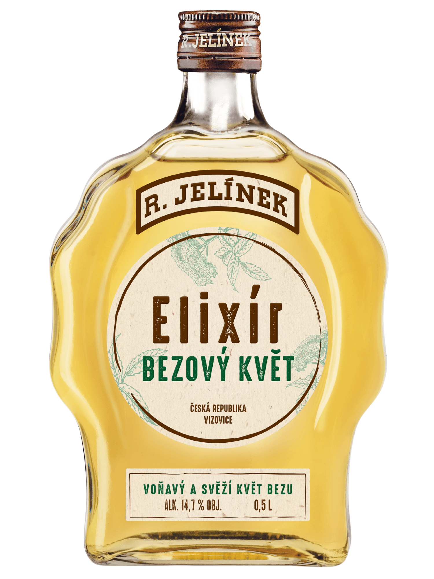R. JELÍNEK Elixír z bezového květu 14,7% obj.