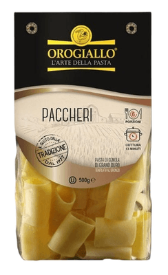 Orogiallo Těstoviny sušené paccheri