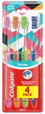 Colgate Twister Design Edition zubní kartáček měkký