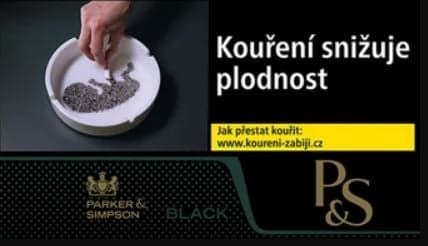P&S Black cigaretový tabák