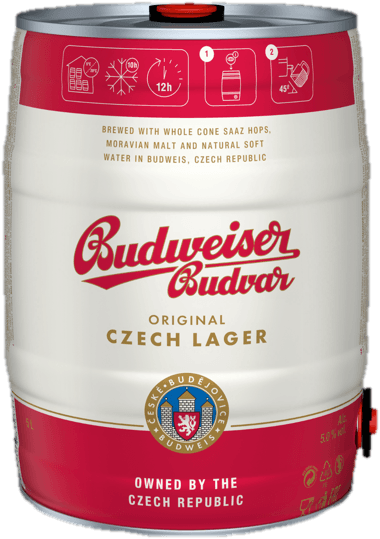 Budweiser Budvar Original 5 l soudek