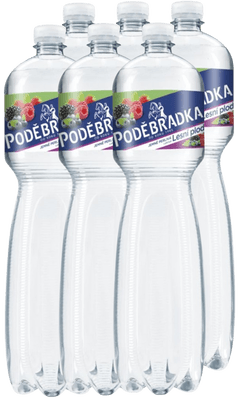 Poděbradka lesní plody 6 x 1,5 L