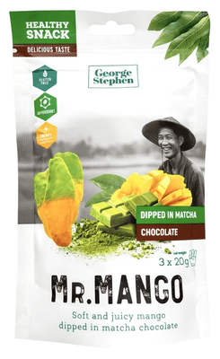 George and Stephen Mr. Mango v matcha čokoládě, 3x20g