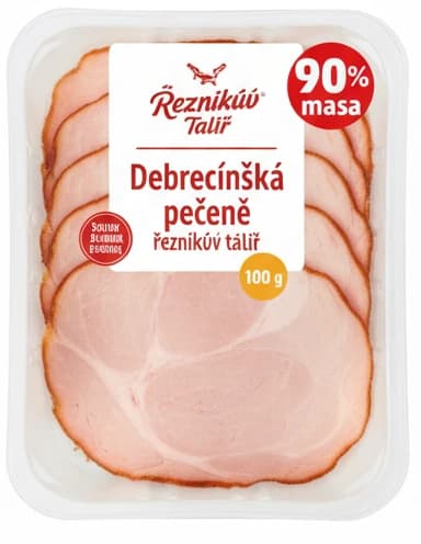 Debrecínská pečeně Řezníkův talíř