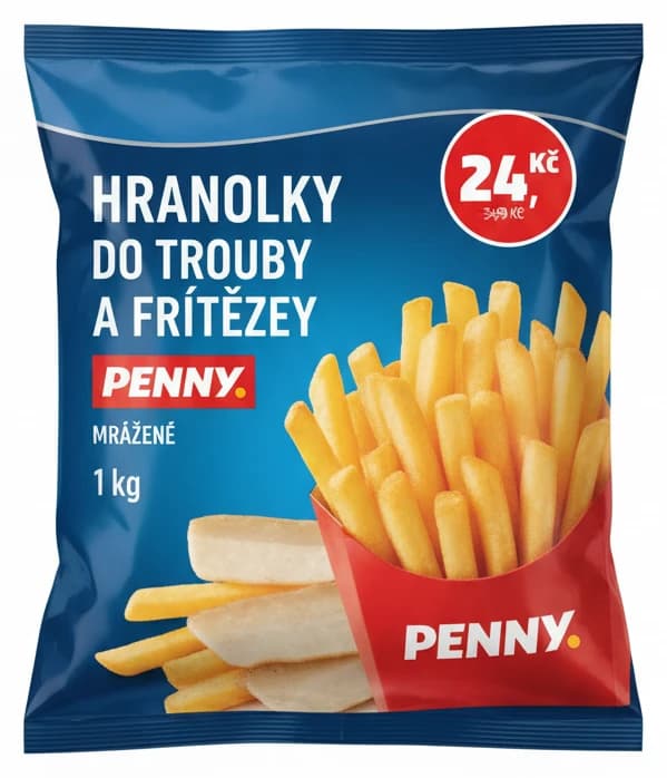 Hranolky do trouby a fritézy Penny
