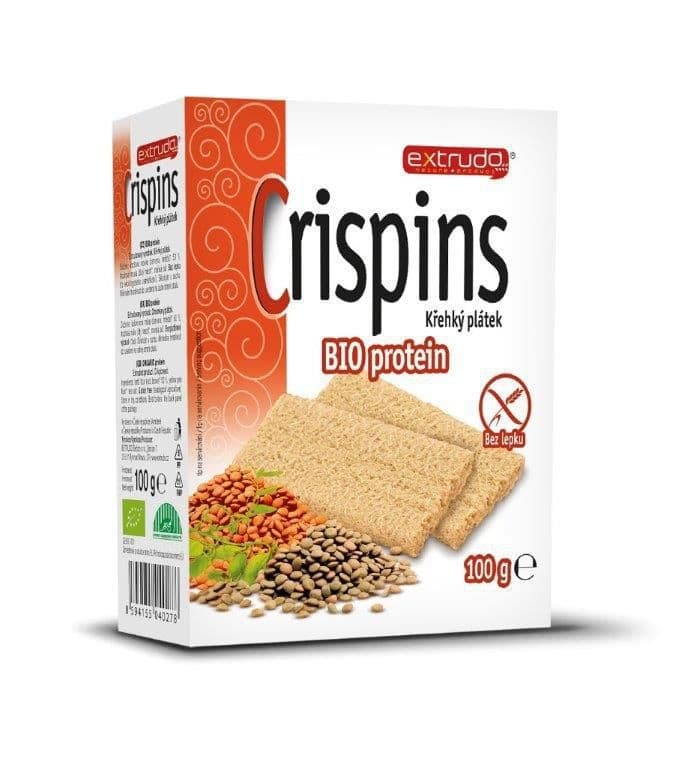 BIO Crispins křehký plátek proteinový 100g