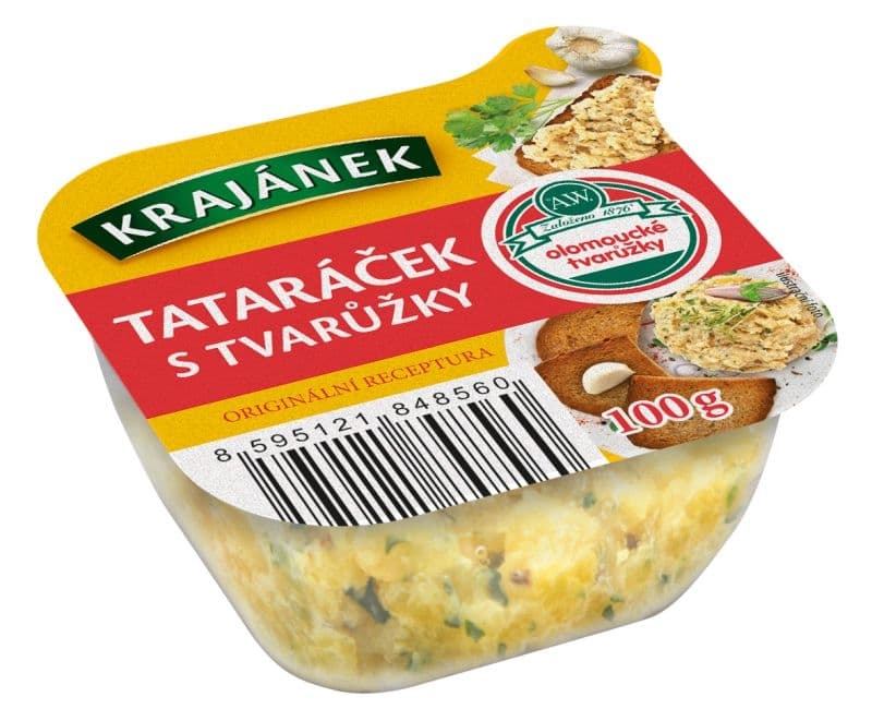 Krajánek Tataráček s tvarůžky 100 g
