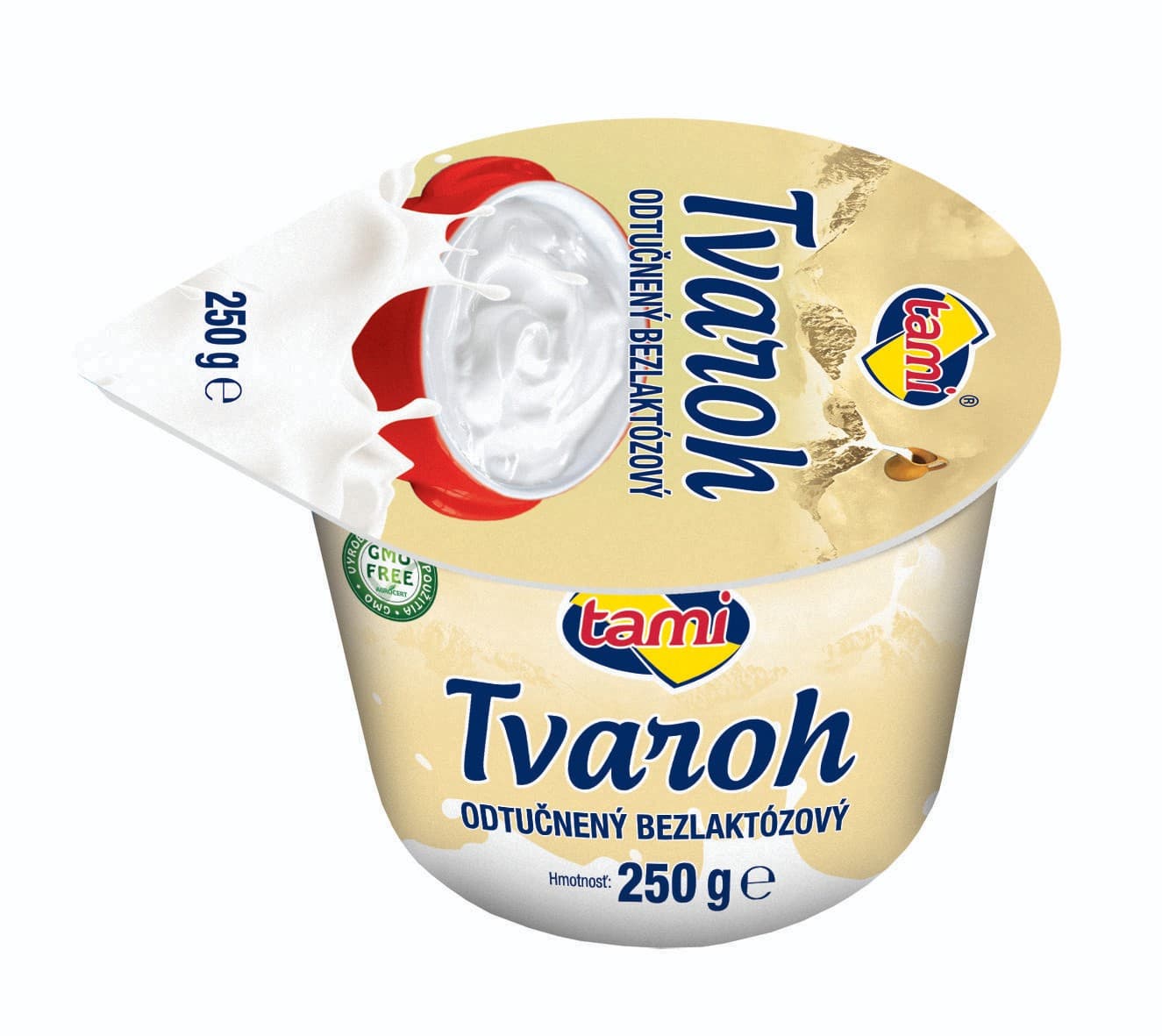 Tami Tvaroh termizovaný odstředivkový bezlaktózový 250g