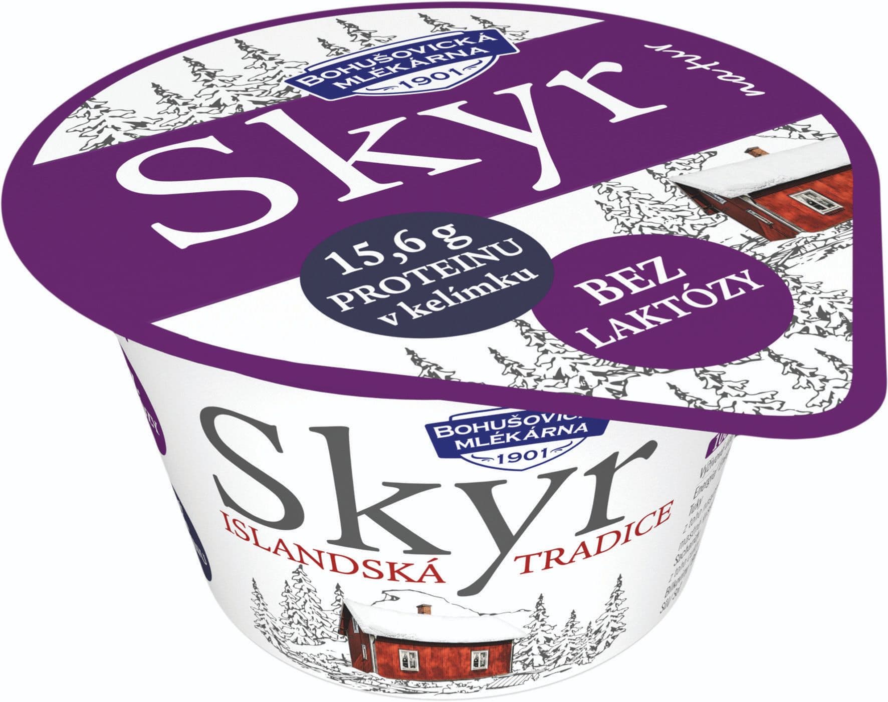 Skyr natur bez laktózy 130g