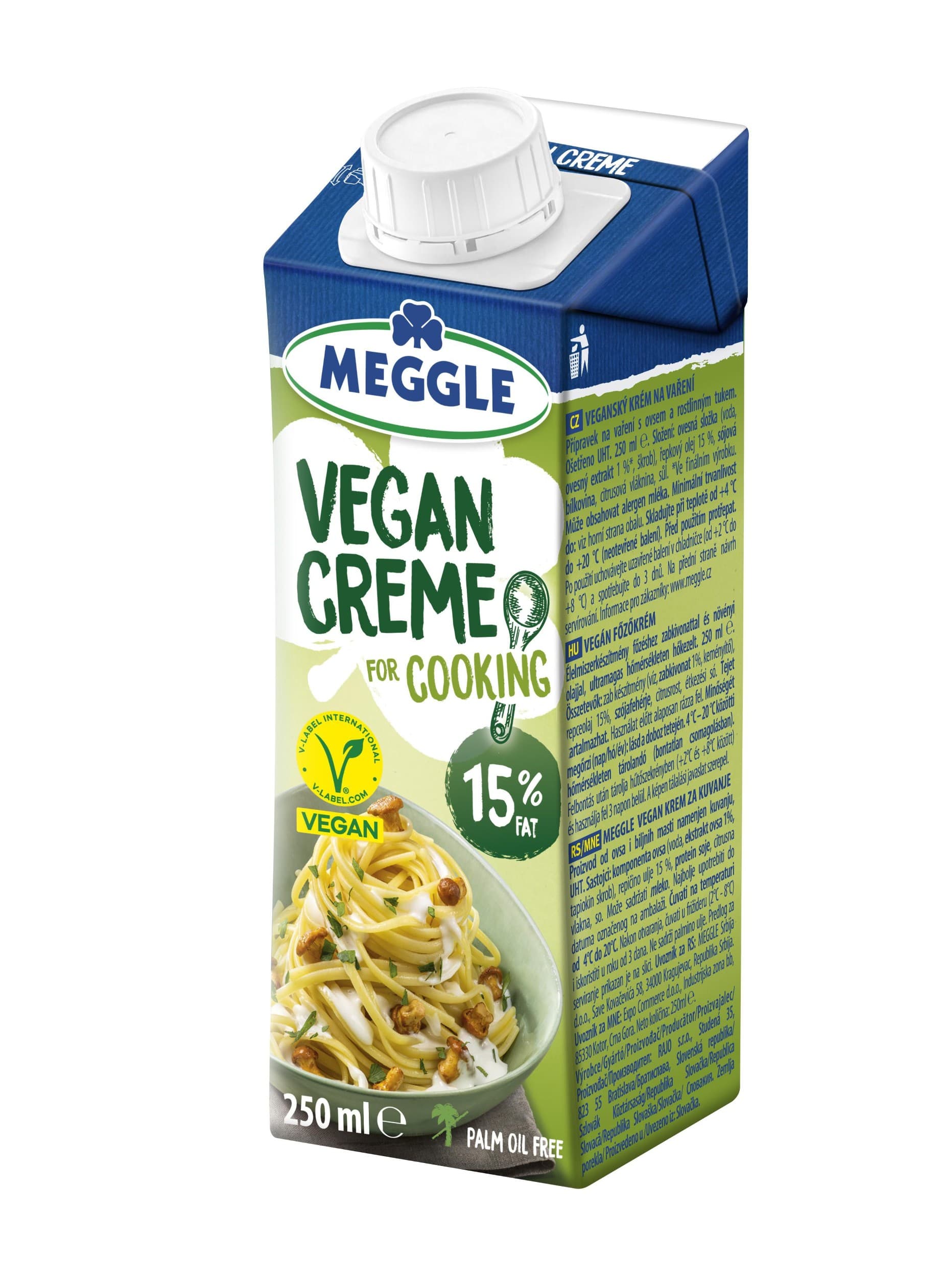 Meggle Veganský krém na vaření 15% 250ml