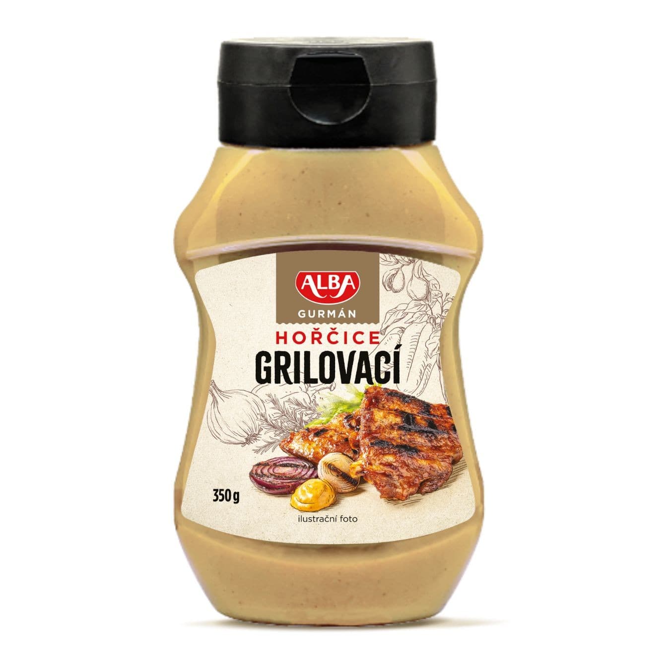 Alba Gurmán Hořčice grilovací 350g