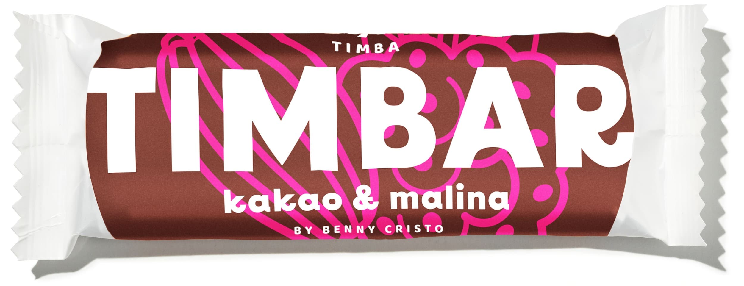 Timba Timbar  tyčinka  kakao a malina 40g