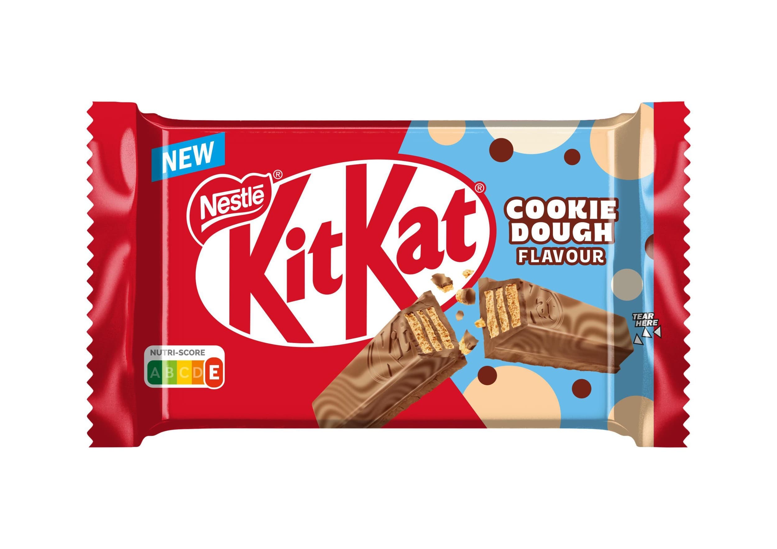KitKat® 4Finger cookie dough flavour oplatka v mléčné čokoládě 41,5g