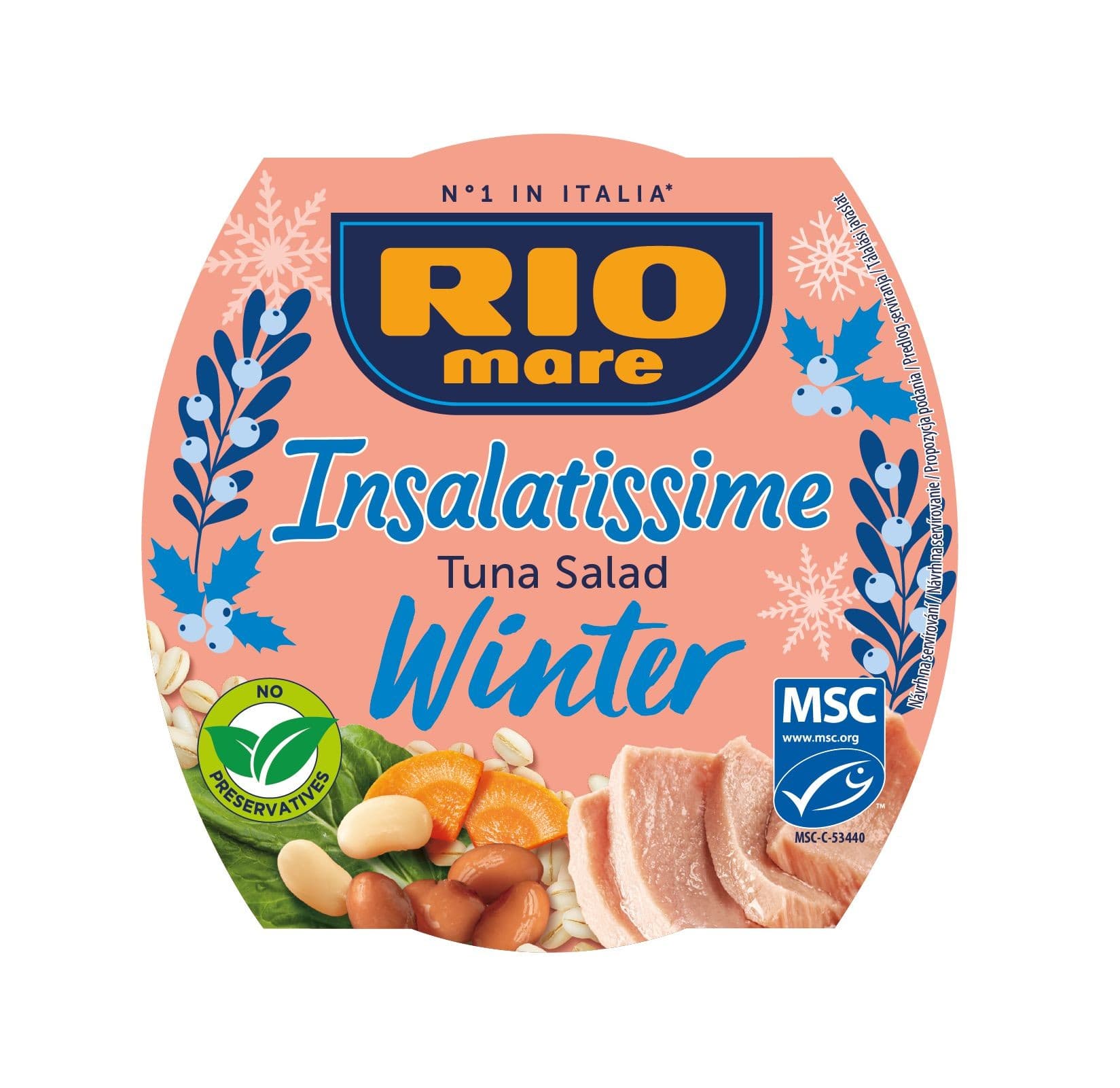Rio Mare Insalatissime Winter MSC tuňákový salát 160g