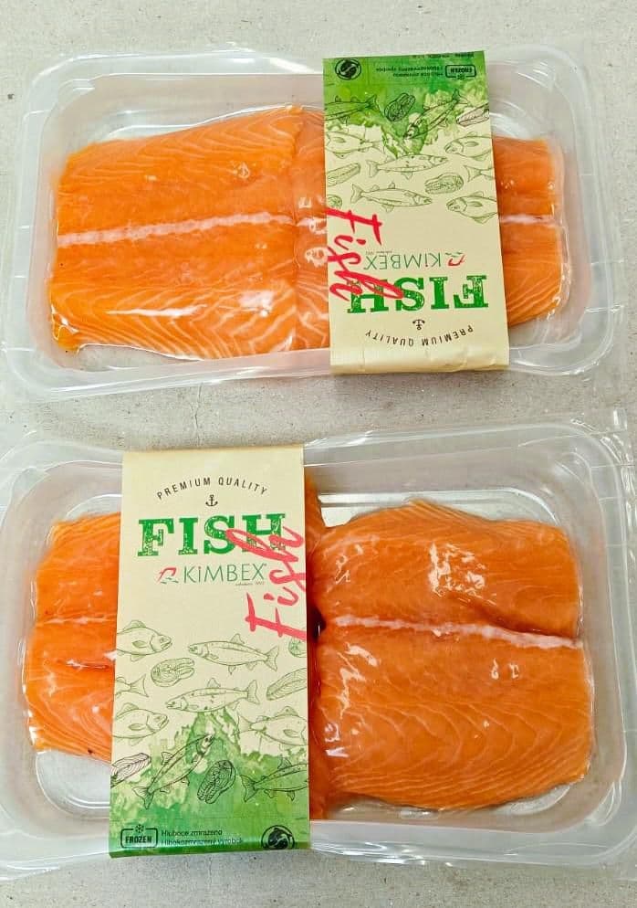 Kimbex Losos atlantický filé bez kůže mražený 450g