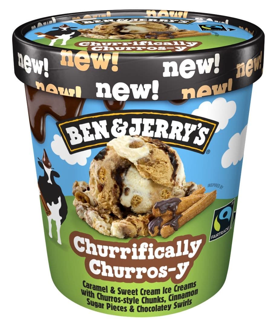 B&J Churrifically Churros-y zmrzlina 465 ml