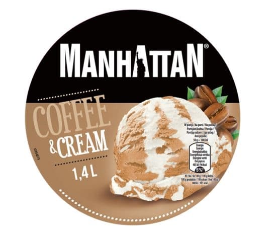 Manhattan Caffe Latte zmrzlina 14000ml