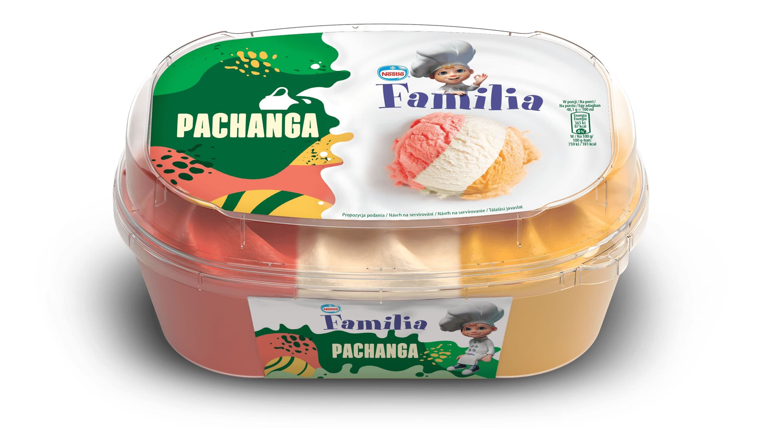 Nestlé Familia Pachanga zmrzlina 900ml