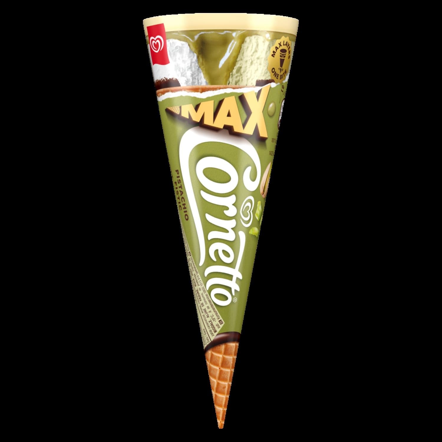 Cornetto Max Pistachio zmrzlina 115ml
