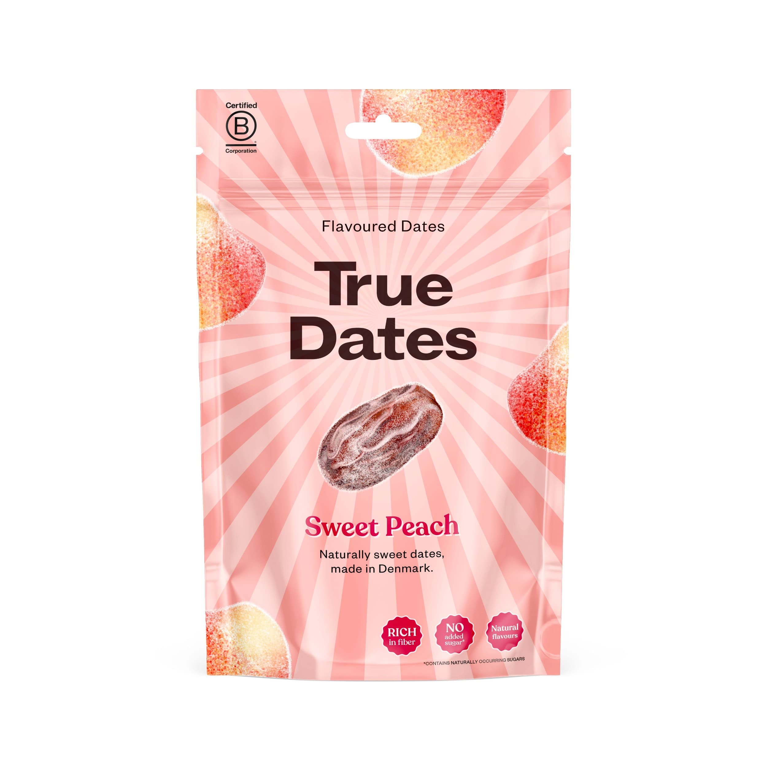 True Dates s příchutí broskve 100g