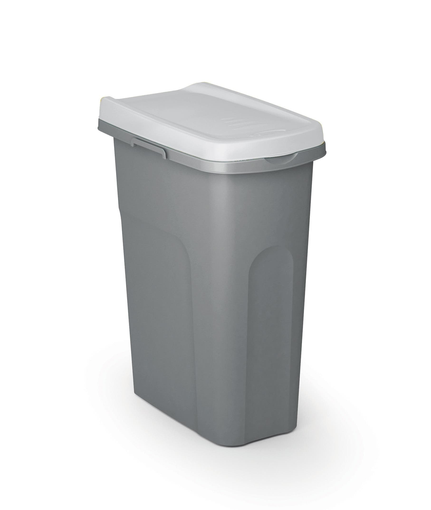 STEFANPLAST Odpadkový koš Home Eco System 25 l, bílý