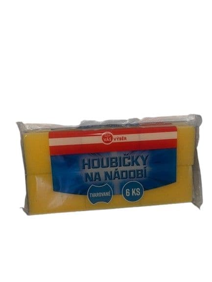 Váš Výběr Houbičky na nádobí 6 ks