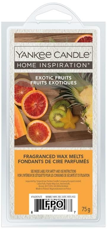 Yankee Candle Home Inspiration Vonný vosk Exotic Fruits 75g