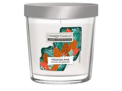 Yankee Candle Home inspiration Tumbler střední Value Frosted Pine 200g
