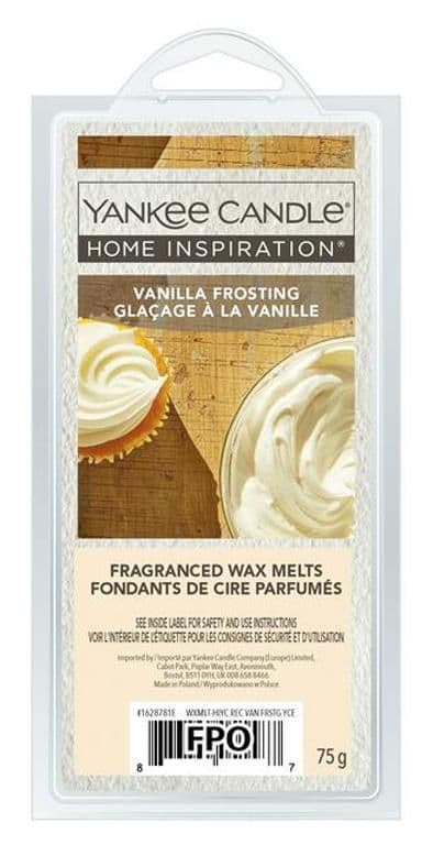 Yankee Candle Home Inspiration Vonný vosk Vanilla Frosting 75g