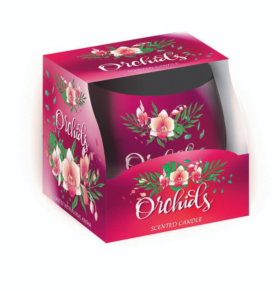 Svíčka vonná ve skle Orchid 100g