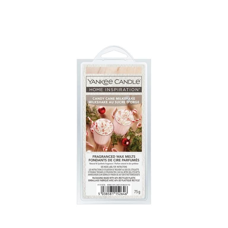Yankee Candle Home Inspiration Vonný vosk Candy cane milkshake 75g