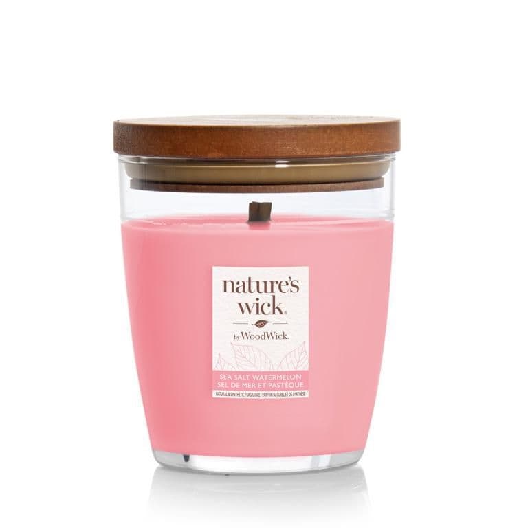 Wood Wick Nature'S Wick Tumbler střední Salt Watermelon 284g