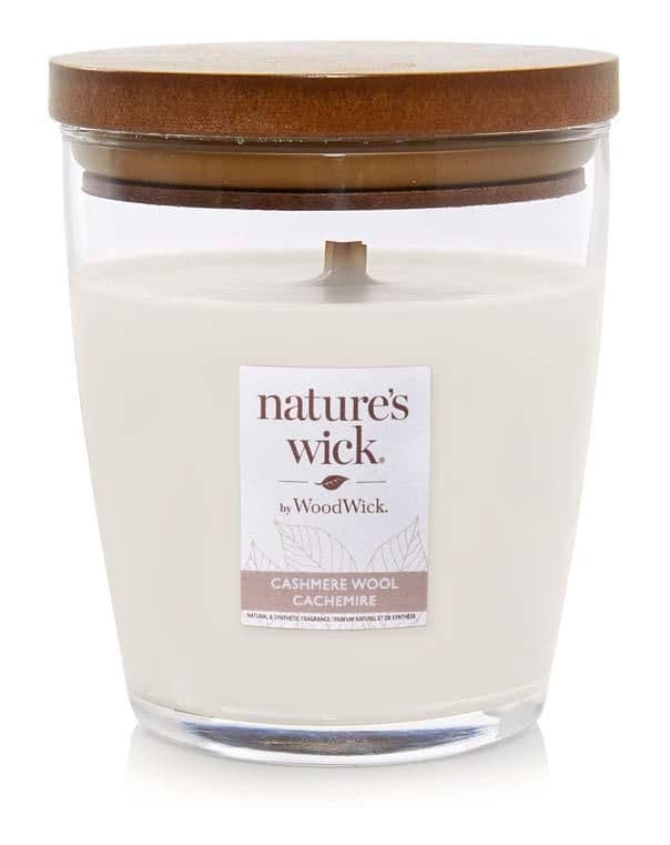 Wood Wick Nature'S Wick Tumbler střední Cashmere Wool 284 g