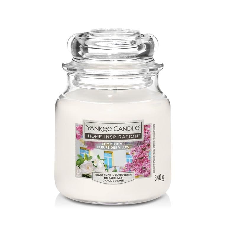 Yankee Candle Home Inspiration Sklo střední City blooms 340g