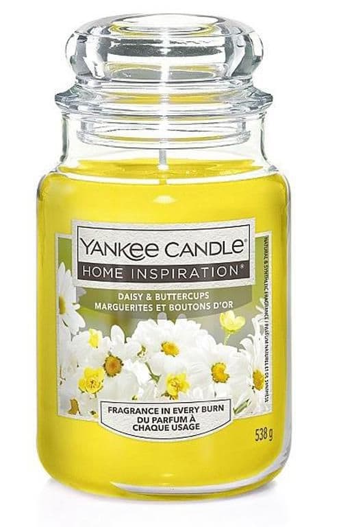 Yankee Candle Home Inspiration Sklo velké Daisy&Butercups 538g