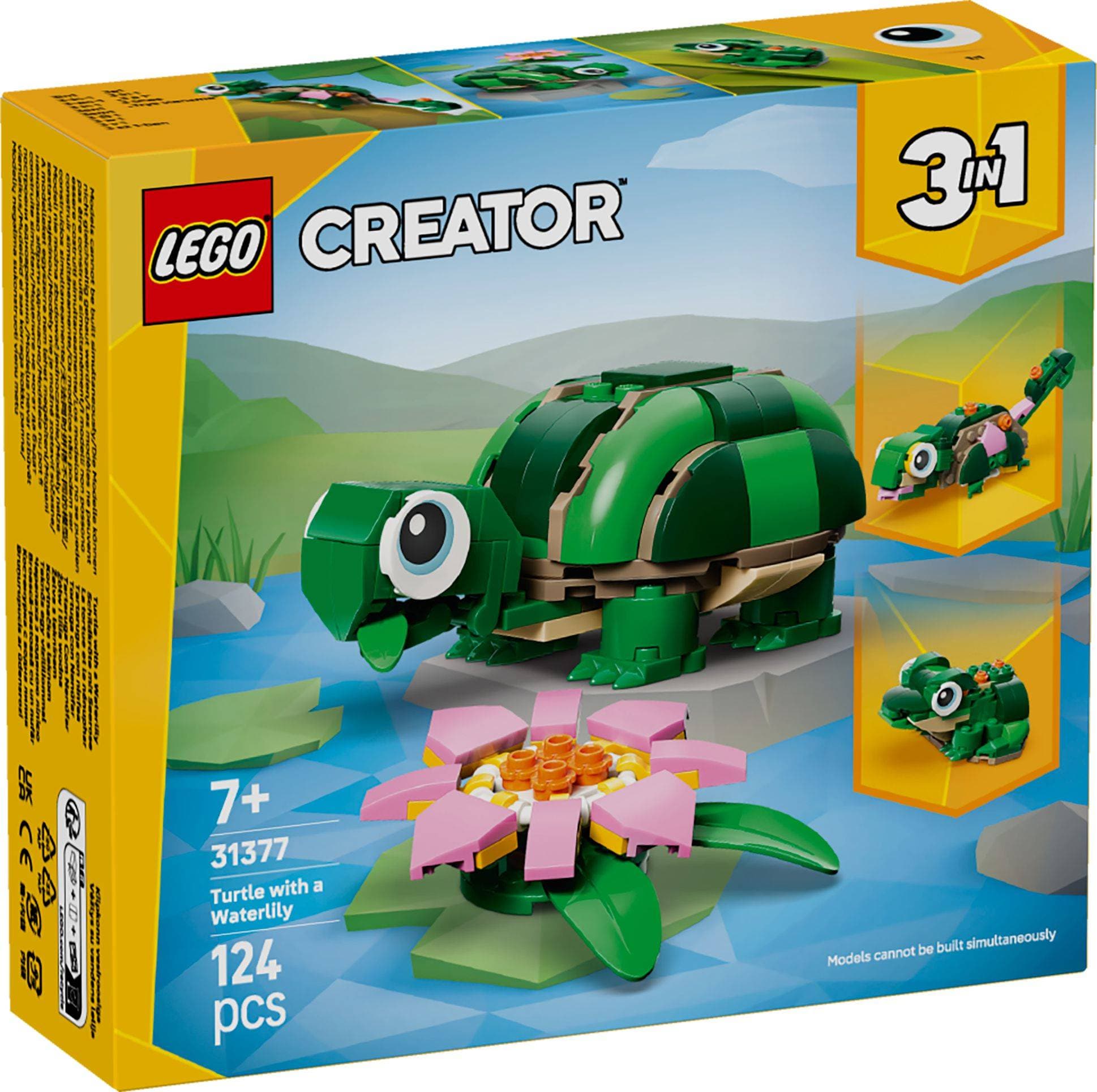 LEGO® Creator 3 v 1 31377 Želva s leknínem