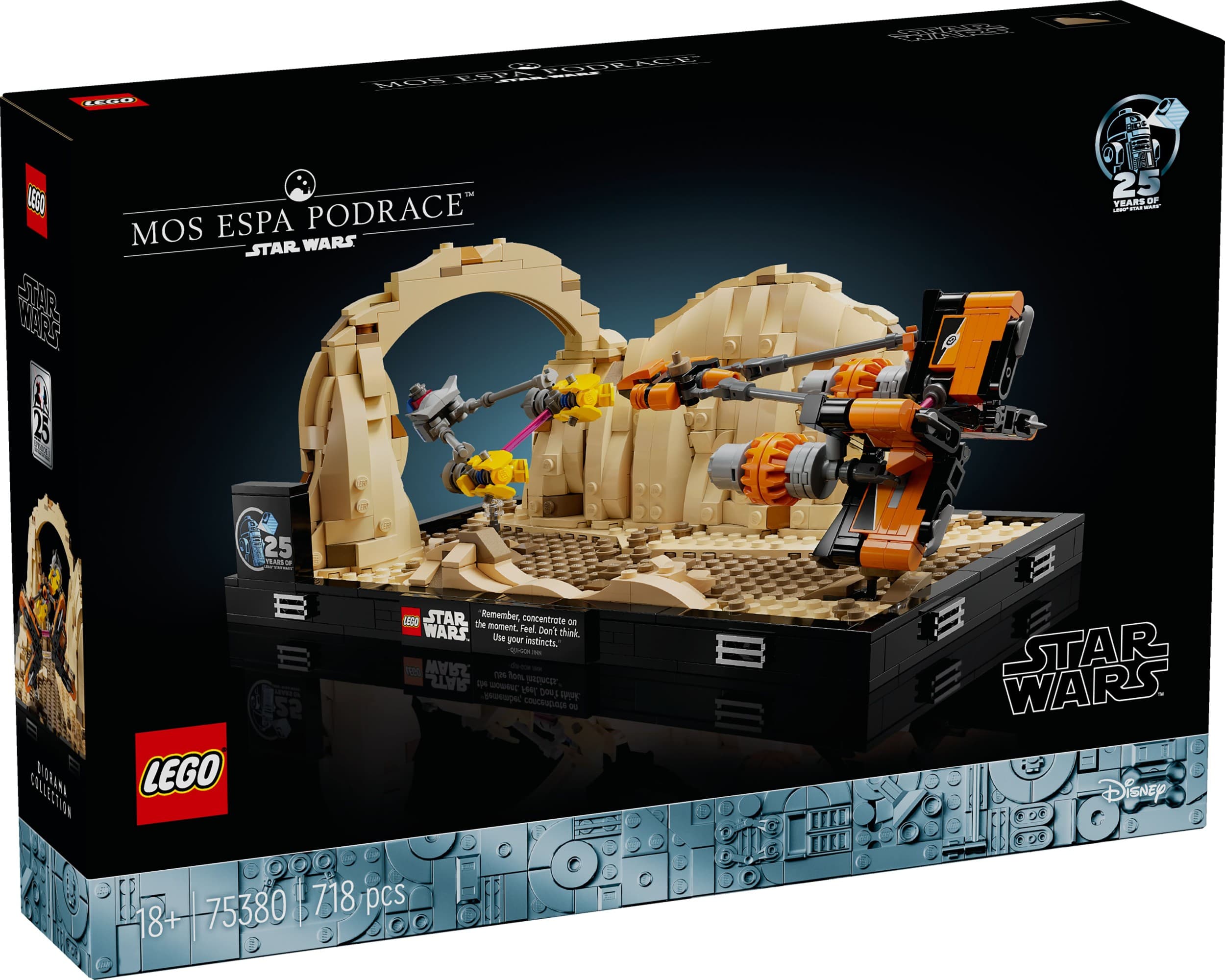 LEGO® Star Wars 75380 Závody kluzáků v Mos Espa – diorama