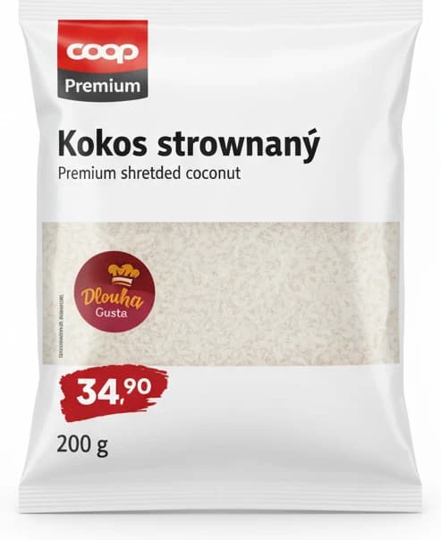 Kokos strouhaný