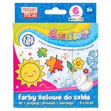 Astra Creativo Barvy na samolepky 6 x 15ml