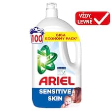 Ariel Tekutý Prací Prostředek Pro Citlivou Pokožku, 4.5l, 100 Praní