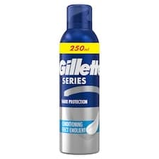 Gillette Series Pečující Pěna Na Holení S Kakaovým Máslem, 250ml