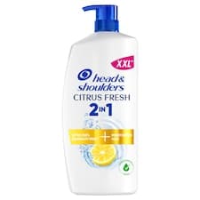 Head & Shoulders Citrus Fresh 2v1 Šampon a Kondicionér Proti Lupům 800ml s Pumpičkou. Bez Lupů