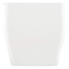 Veca Living bílý matný čtvercový květináč 13 x 13 cm