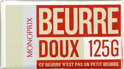 Monoprix Máslo