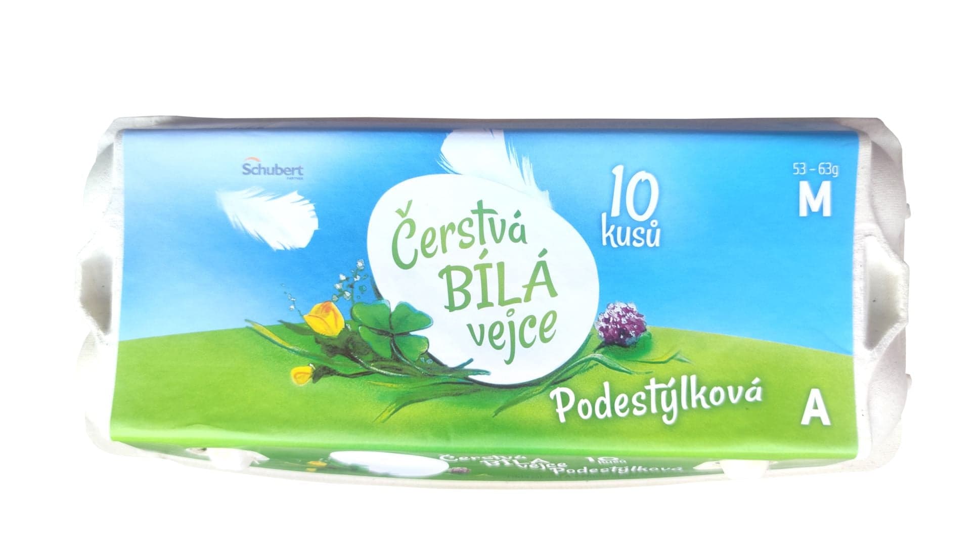 Schubert Podestýlková čerstvá vejce bílá M