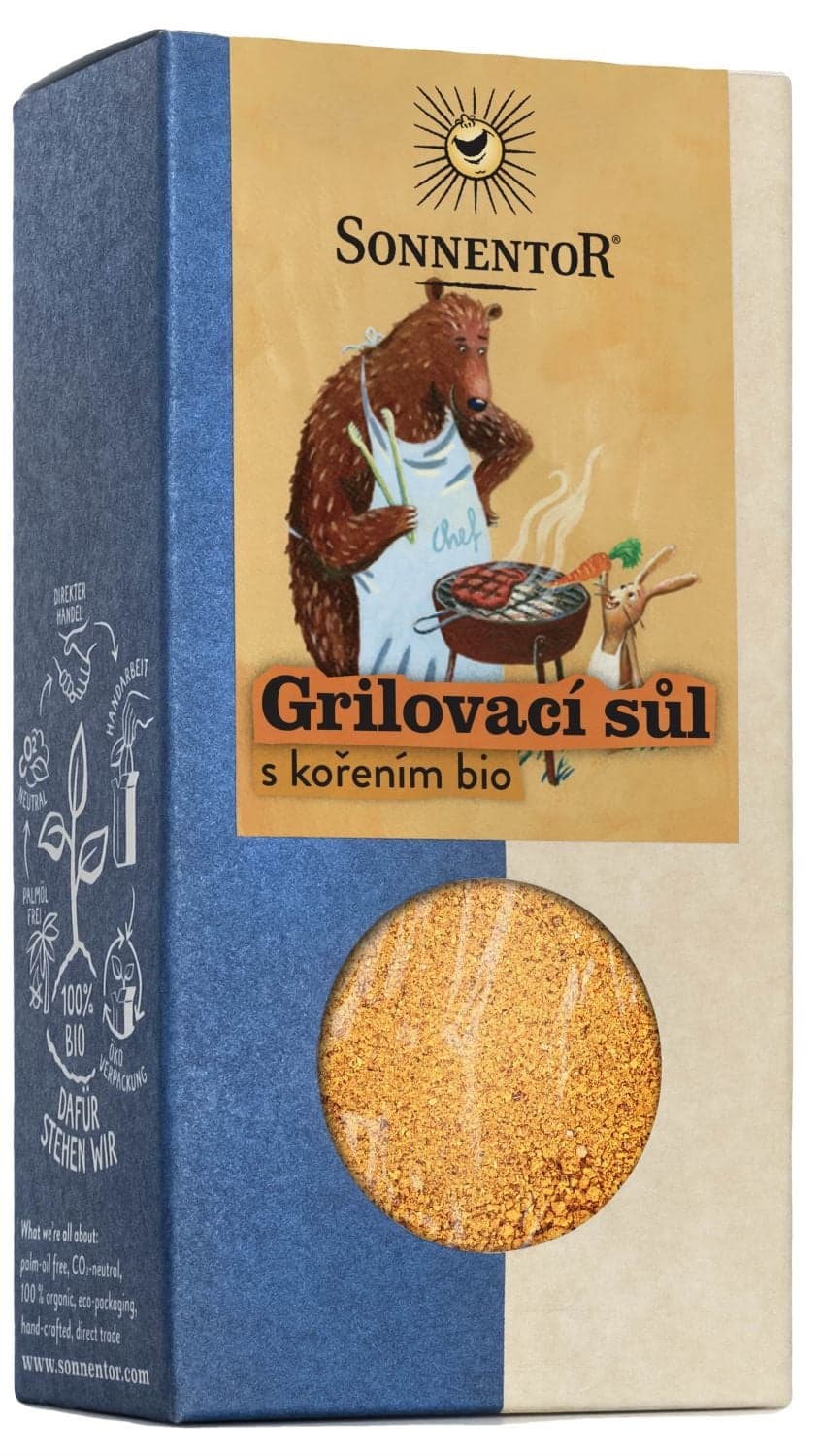 Sonnentor BIO Grilovací sůl s kořením